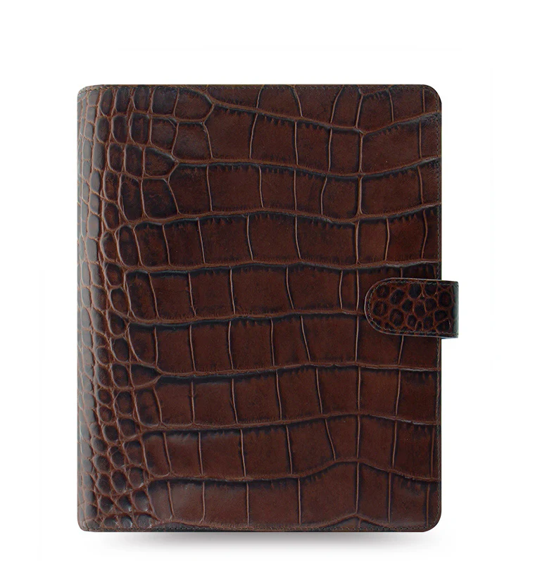 Classic Croc A5 Leather Organizer - Image 5