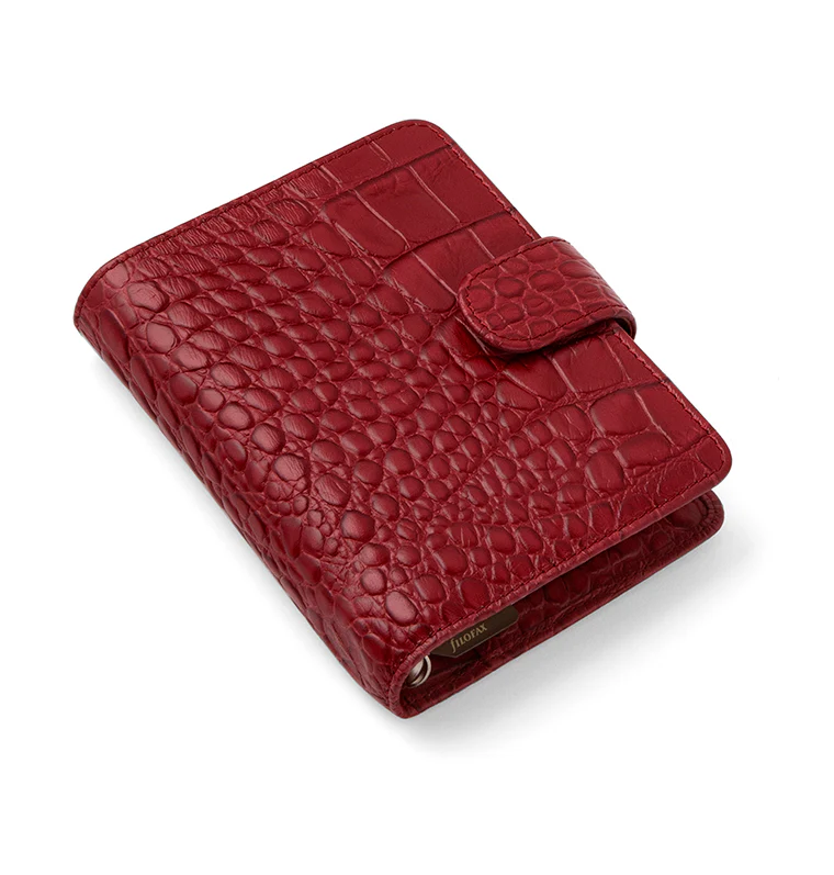Classic Croc Pocket Leather Organizer - Image 11