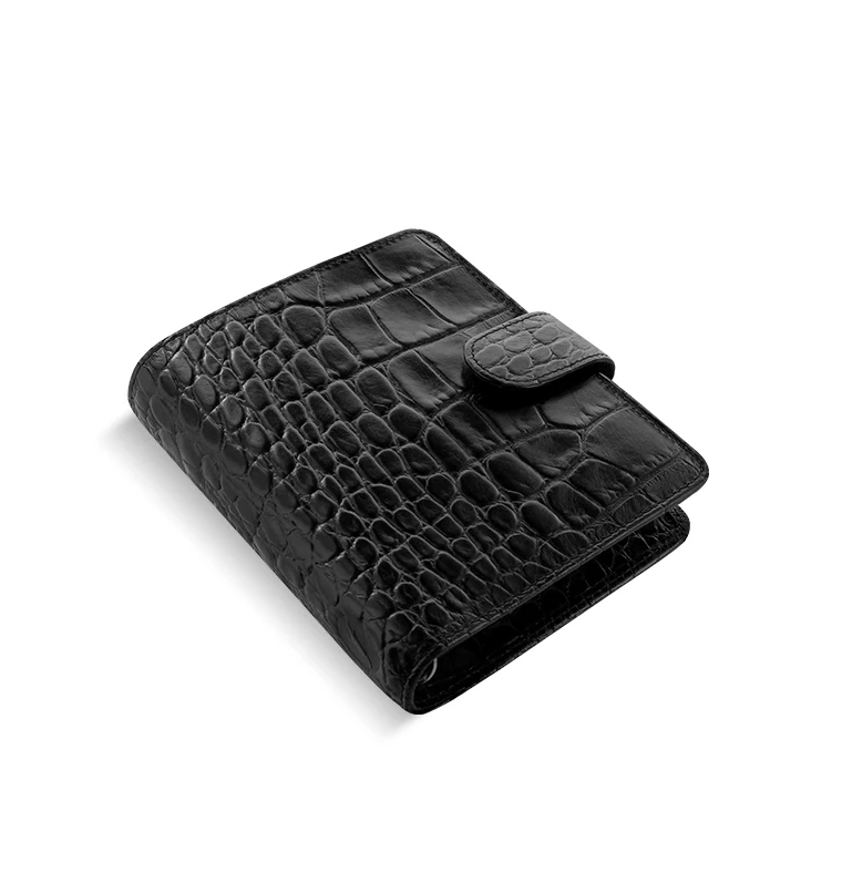 Classic Croc Pocket Leather Organizer - Image 7