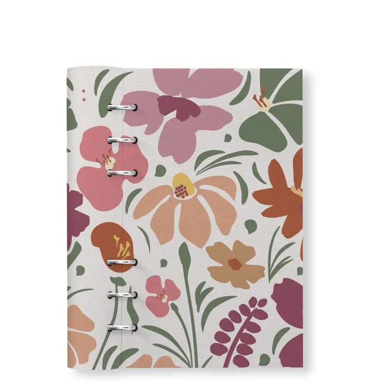 Clipbook Floral Personal Organizer - Image 40