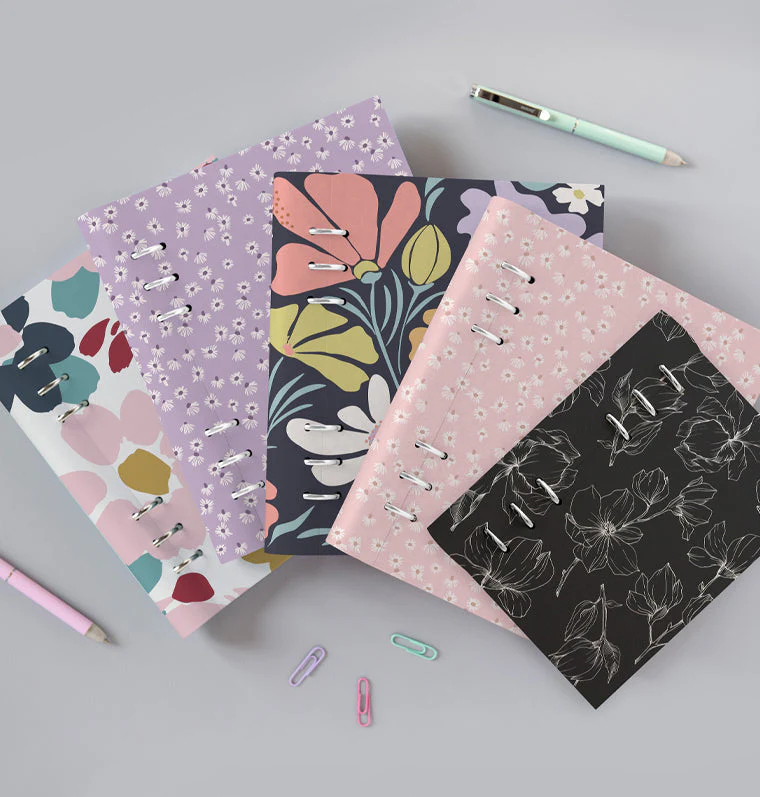 Clipbook Floral Personal Organizer - Image 53