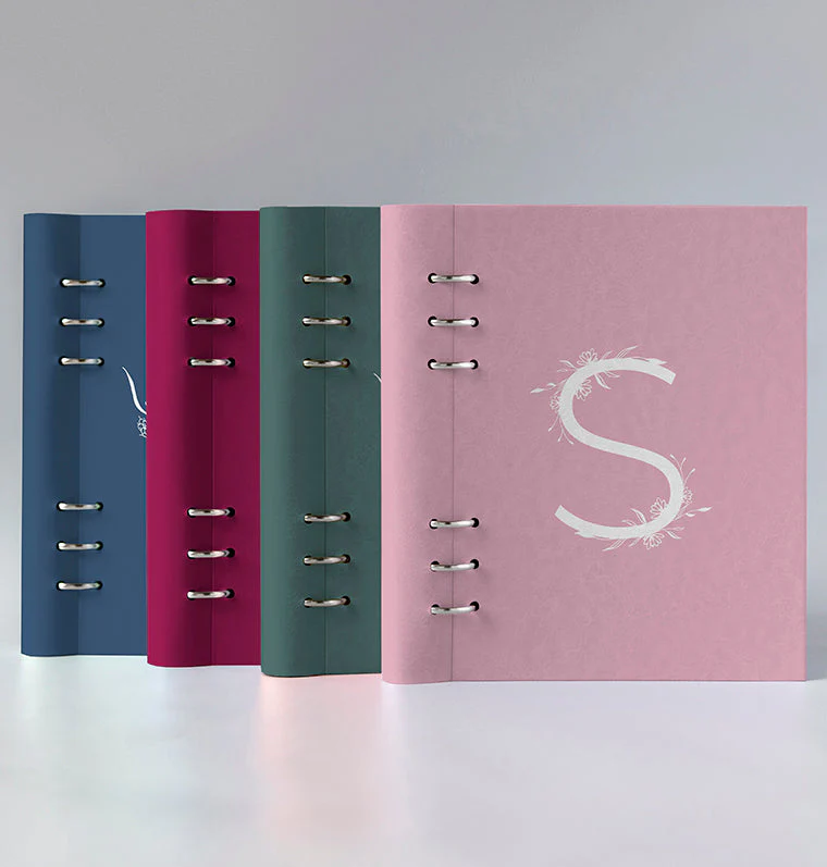 Clipbook Monogram A5 Organizer - Image 24