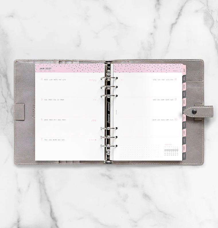 Confetti Week to View Diary - A5 2027 Multilanguage - Image 3