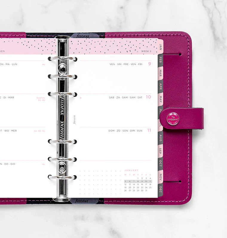 Confetti Week to View Diary - Personal 2026 Multilanguage - Image 2