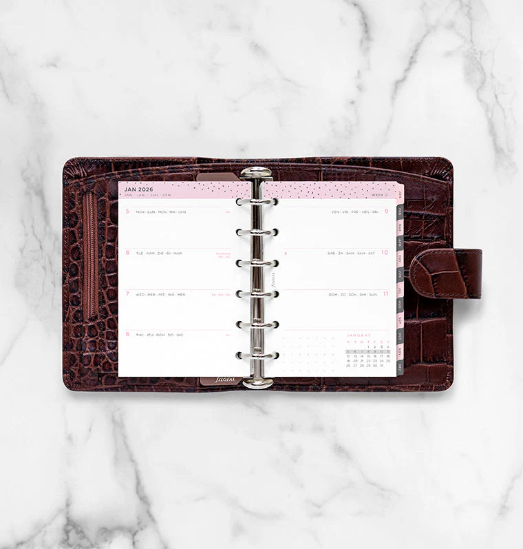 Confetti Week to View Diary - Pocket 2026 Multilanguage - Image 3