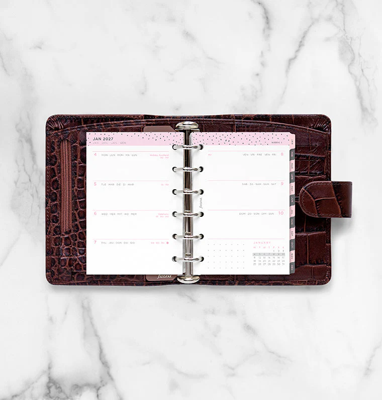 Confetti Week to View Diary - Pocket 2027 Multilanguage - Image 3