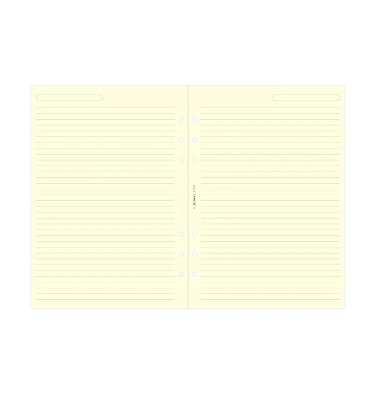 Cream Ruled Notepaper Refill - A5 - Image 5