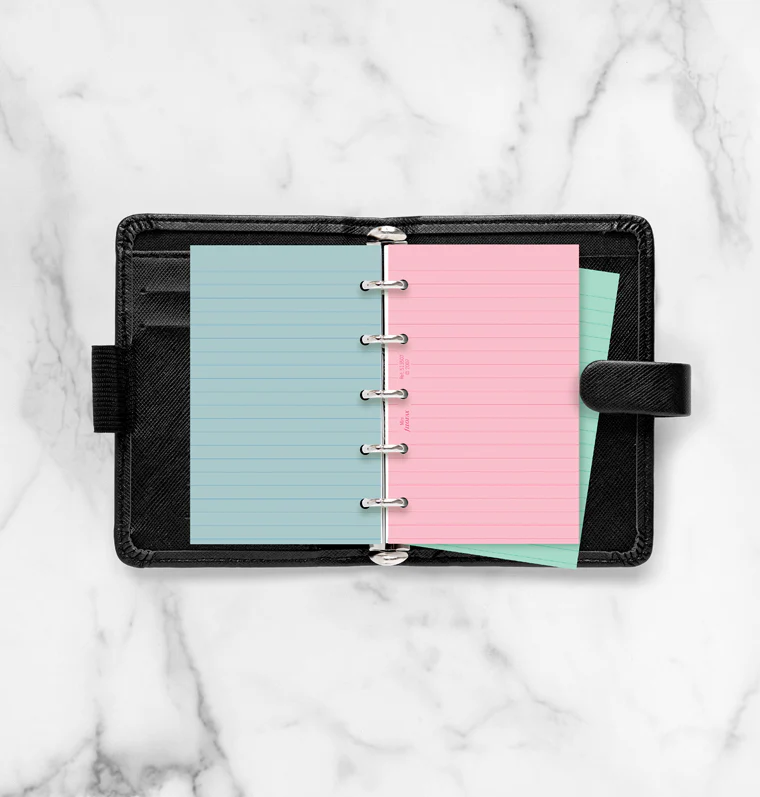 Fashion Colored Ruled Notepaper Refill - Mini - Image 3