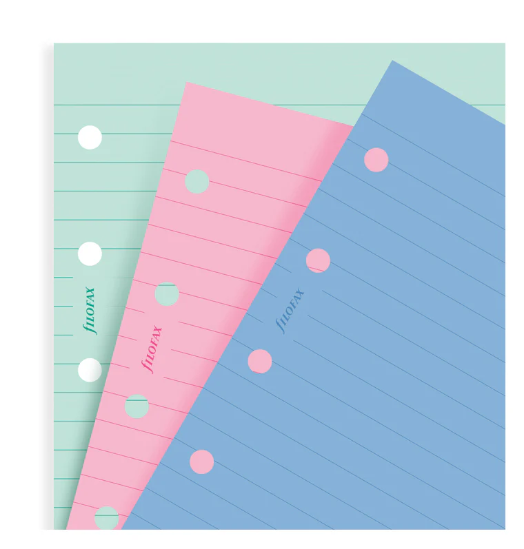 Fashion Colored Ruled Notepaper Refill - Mini - Image 4