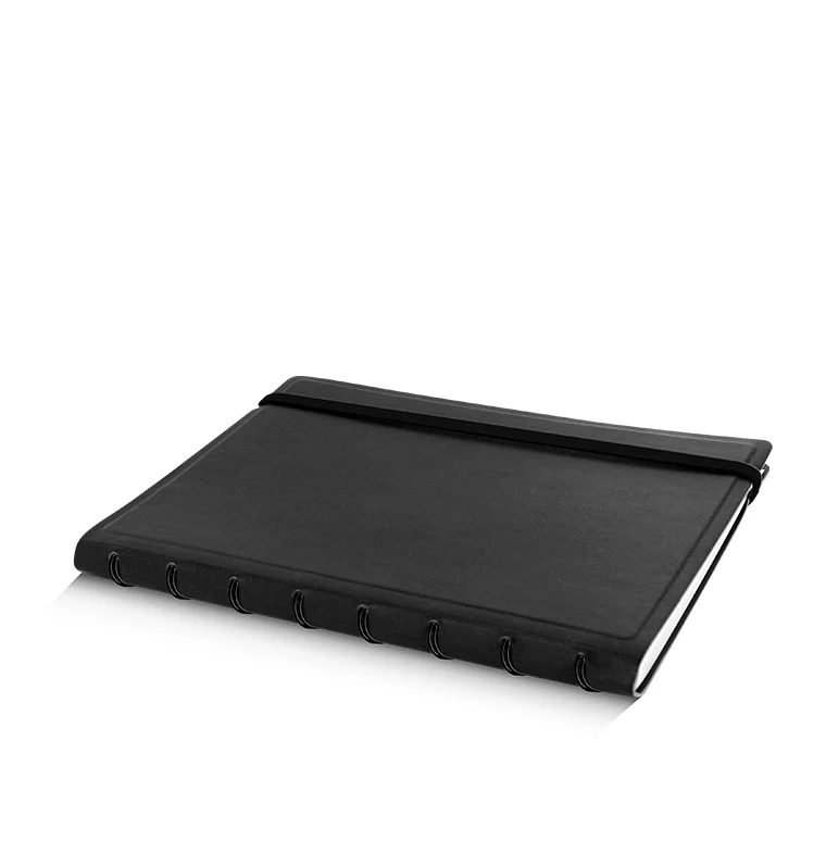 Classic Dotted Paper A5 Refillable Notebook - Black - Image 3