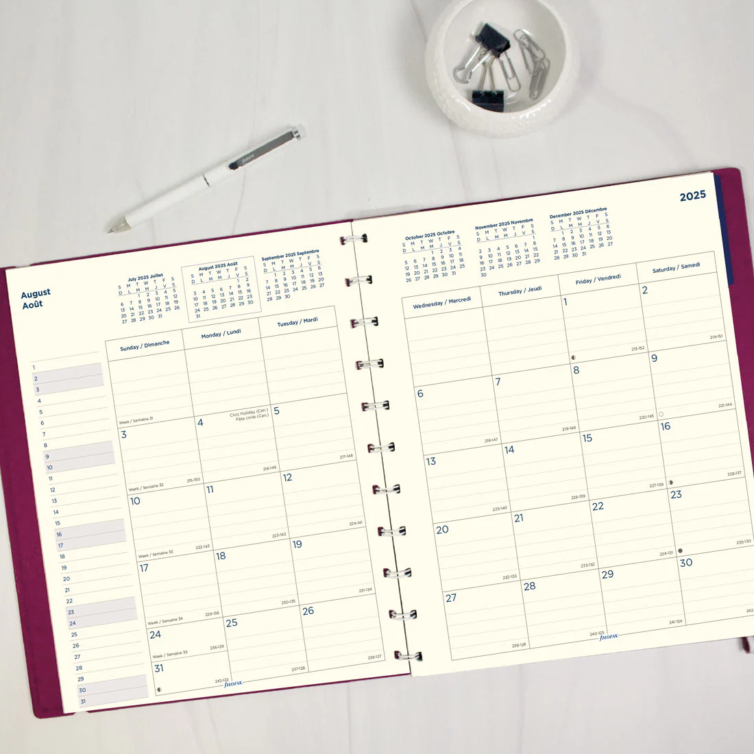 Filofax Monthly Planner - Letter 2026 - Image 9
