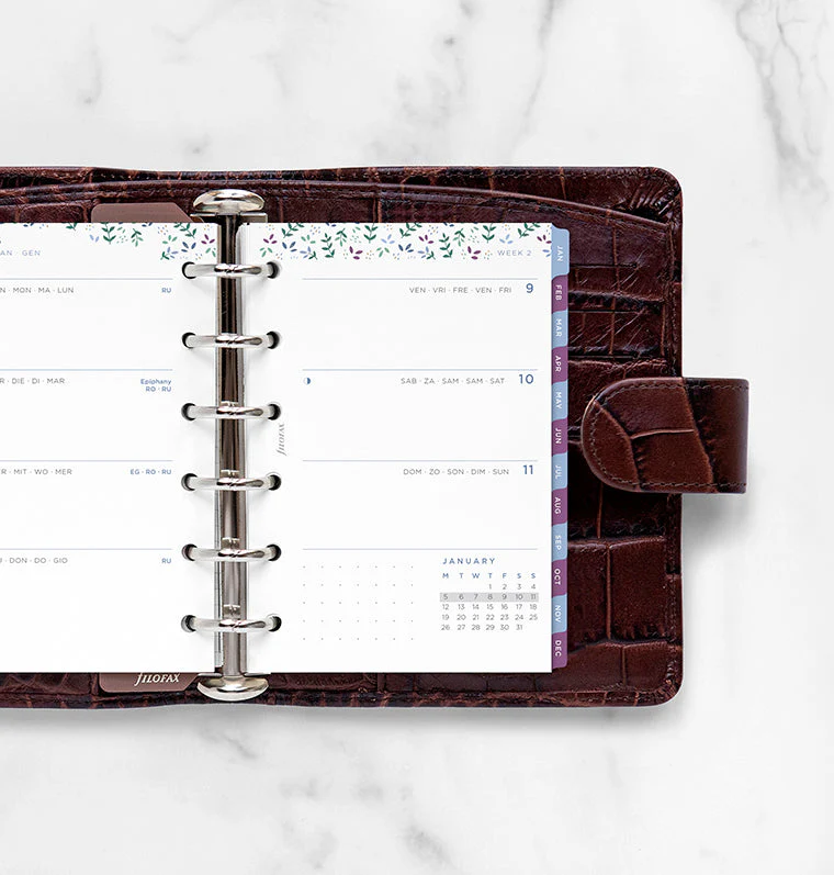 Garden Week On Two Pages Diary - Pocket 2026 Multilanguage - Image 2