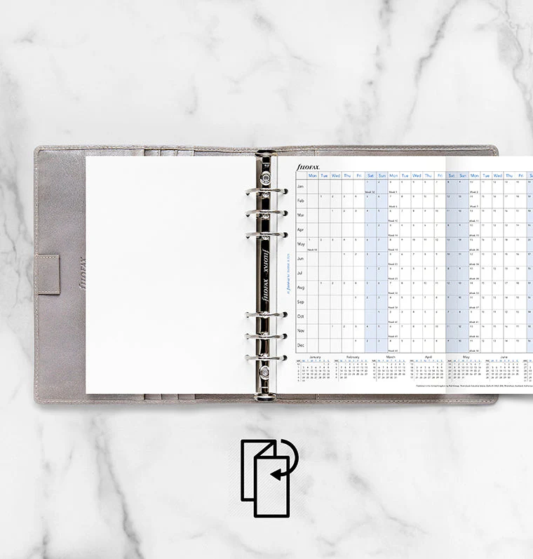 Horizontal Year Planner - A5 2028 English - Image 2