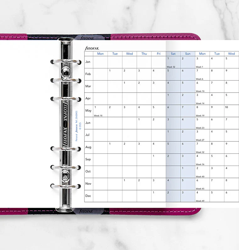 Horizontal Year Planner - Personal 2028 - Image 2