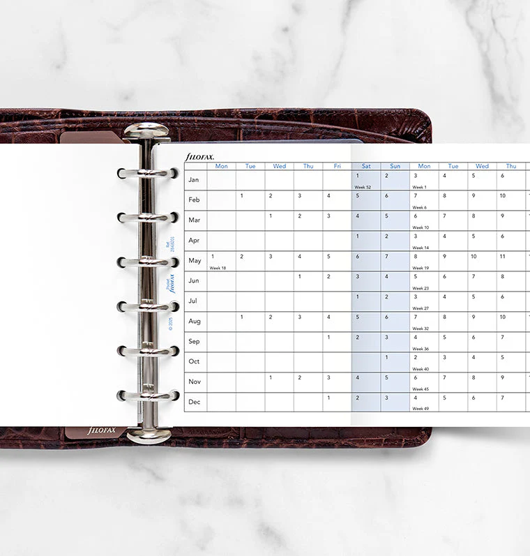 Horizontal Year Planner - Pocket 2028 - Image 2