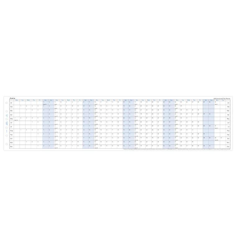 Horizontal Year Planner - Pocket 2028 - Image 4