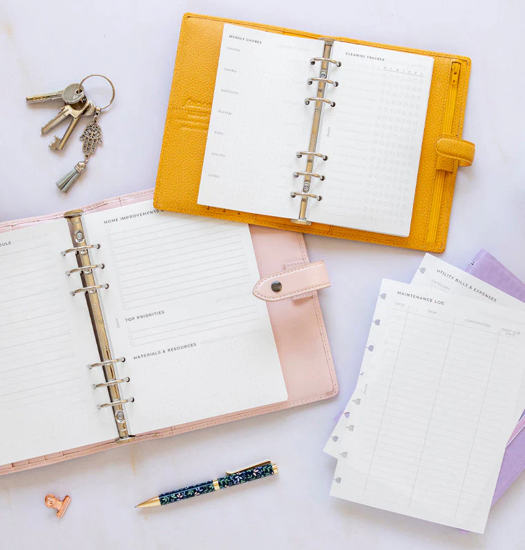 Household Planner Notebook Refill - A5 - Image 5