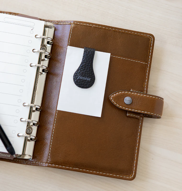 Leather Magnetic Clip Black & Smoke - Image 5