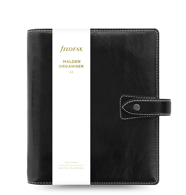 Malden A5 Leather Organizer - Image 5