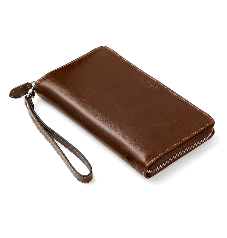 Malden Personal Compact Zip Leather Organizer - Image 14