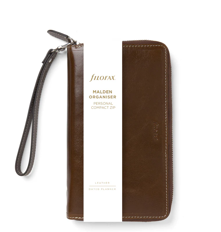Malden Personal Compact Zip Leather Organizer - Image 17