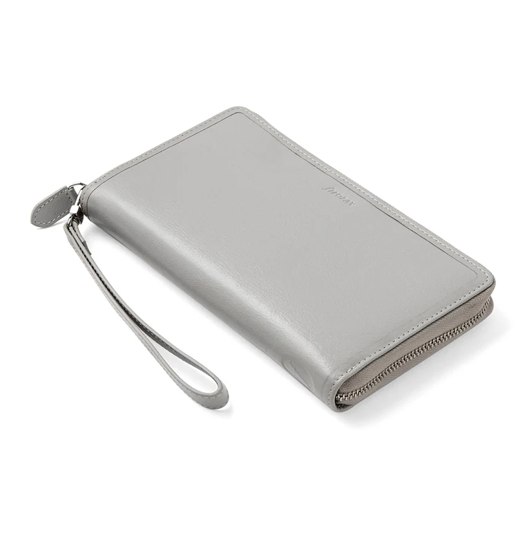 Malden Personal Compact Zip Leather Organizer - Image 26