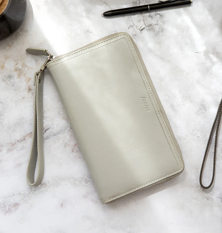 Malden Personal Compact Zip Leather Organizer - Image 34