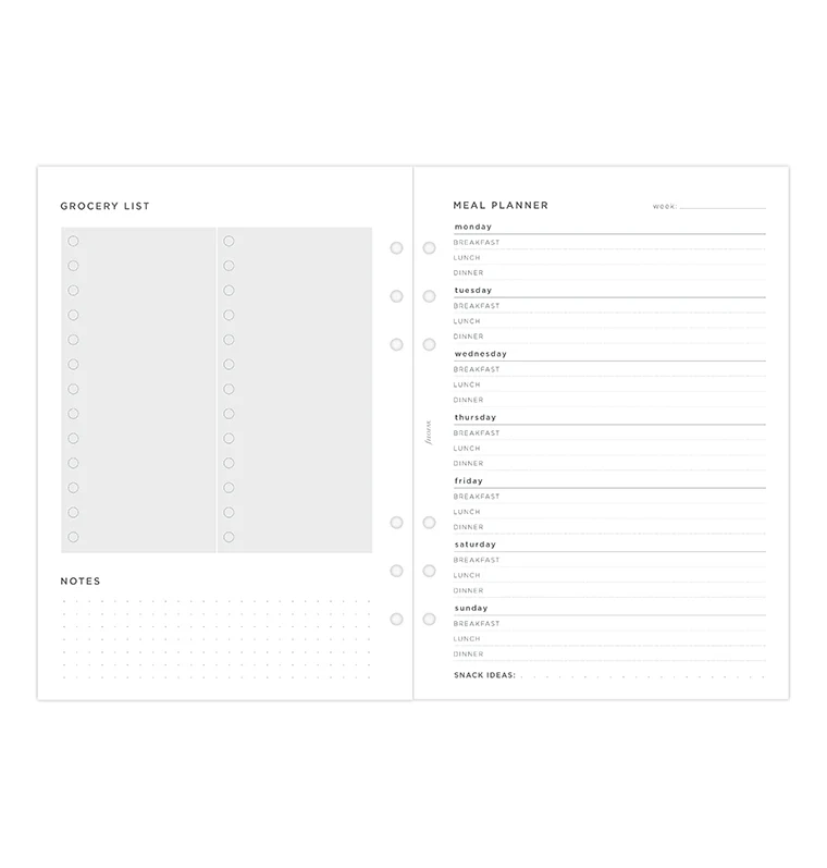 Meal Planner Refill - A5 - Image 5