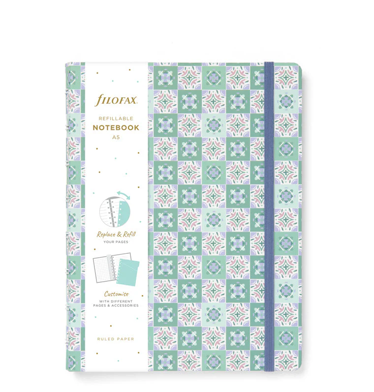 Mediterranean A5 Refillable Notebook - Image 4