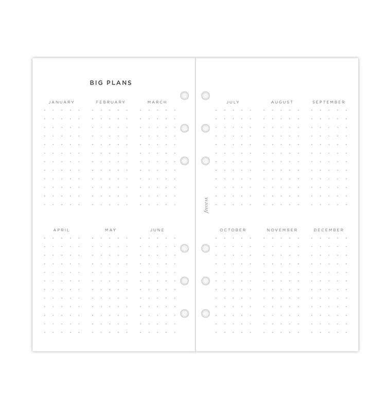 Minimal Week On Two Pages Diary - Personal 2027 Multilanguage - Image 5