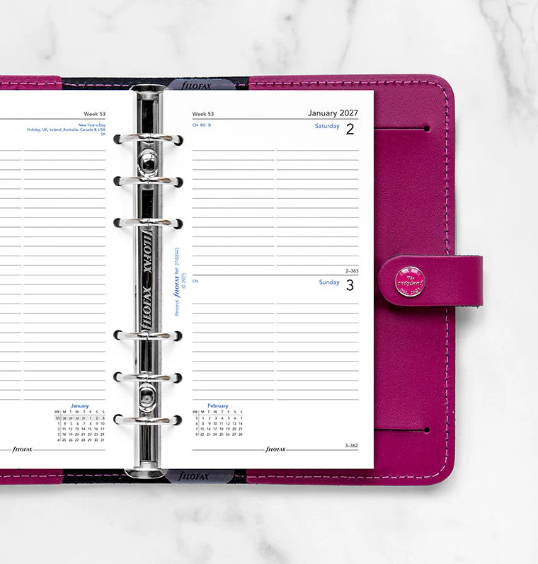 One Day On A Page Diary With Appointments - Personal 2027 English - Image 2