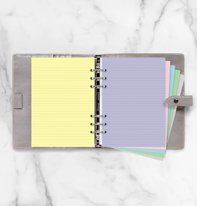 Pastel Ruled Notepaper Refill - A5 - Image 3