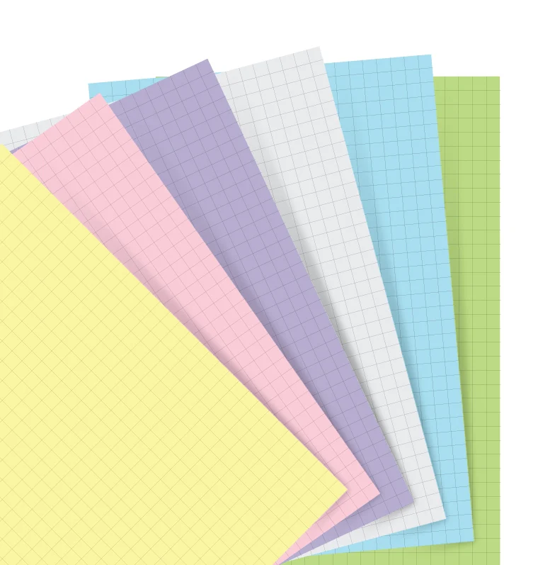 Pastel Squared Notepaper Refill - Pocket - Image 4