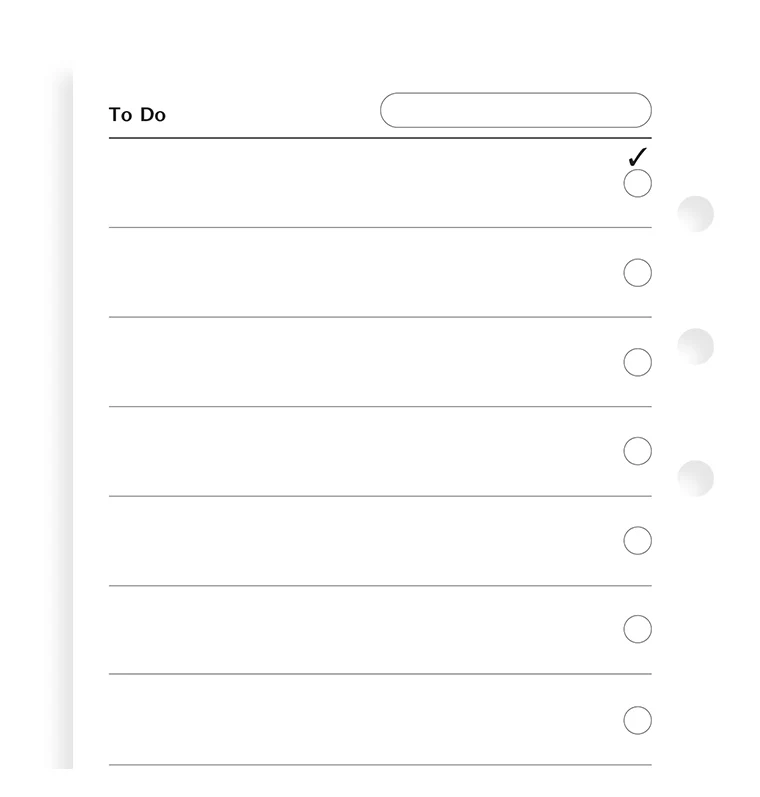 To Do Refill - Personal - Image 4