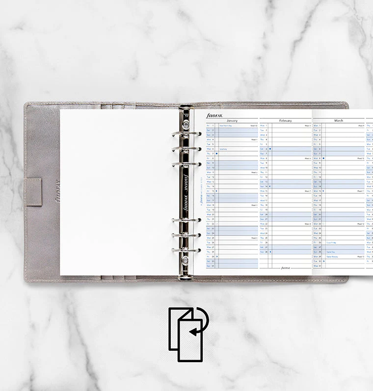 Vertical Year Planner - A5 2027 English - Image 3
