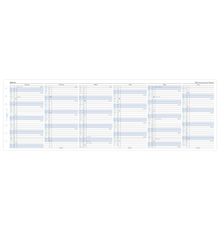 Vertical Year Planner - Personal 2027 English - Image 4