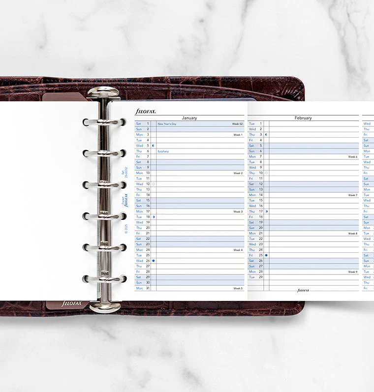 Vertical Year Planner - Pocket 2028 English - Image 3