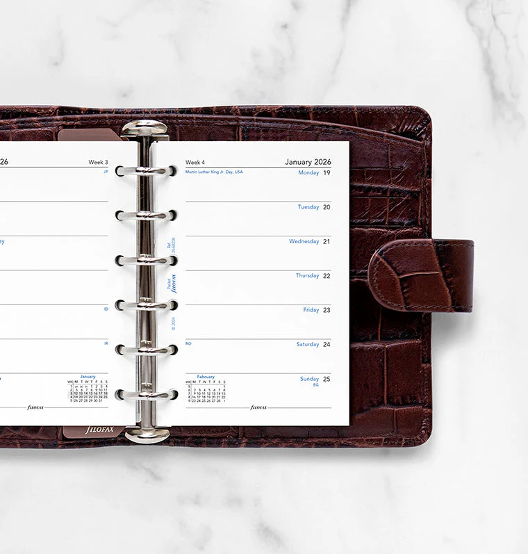 Week On One Page Diary - Pocket 2026 English - Image 2