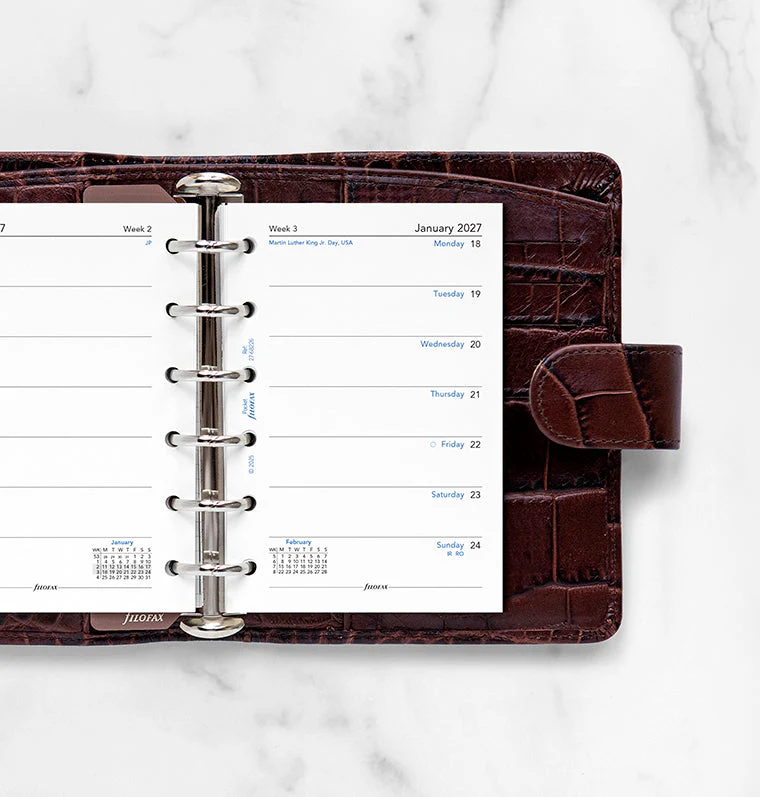 Week On One Page Diary - Pocket 2027 English - Image 2