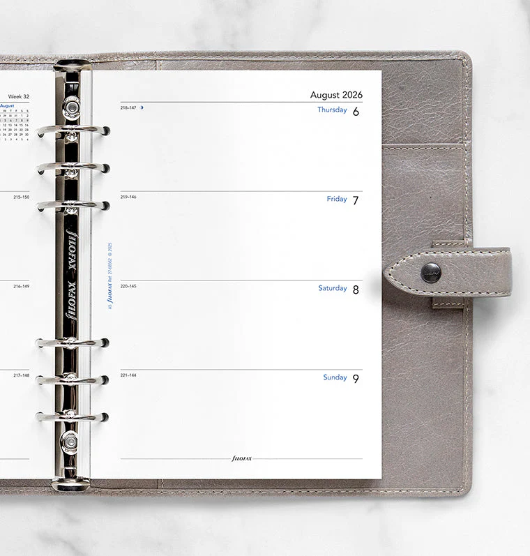 Week On Two Pages Academic Diary - A5 2026-2027 English - Image 2