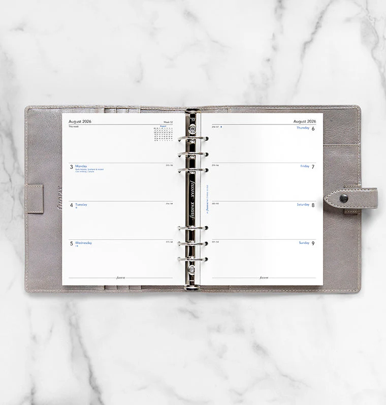 Week On Two Pages Academic Diary - A5 2026-2027 English - Image 3