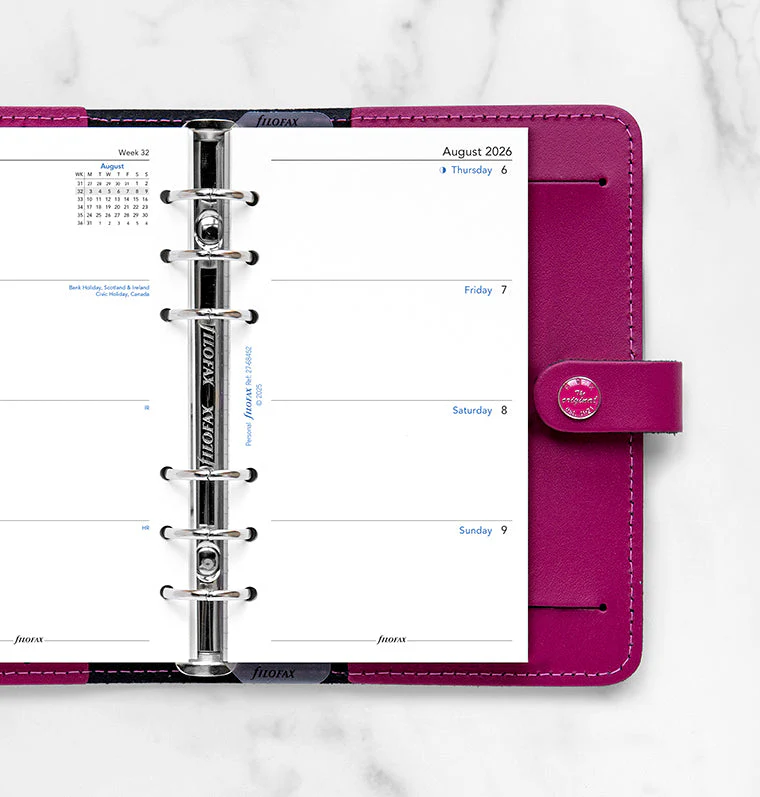 Week On Two Pages Academic Diary - Personal 2026-2027 English - Image 2