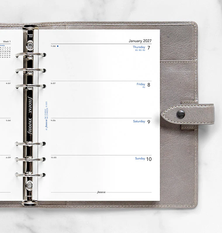 Week On Two Pages Diary - A5 2027 English - Image 2
