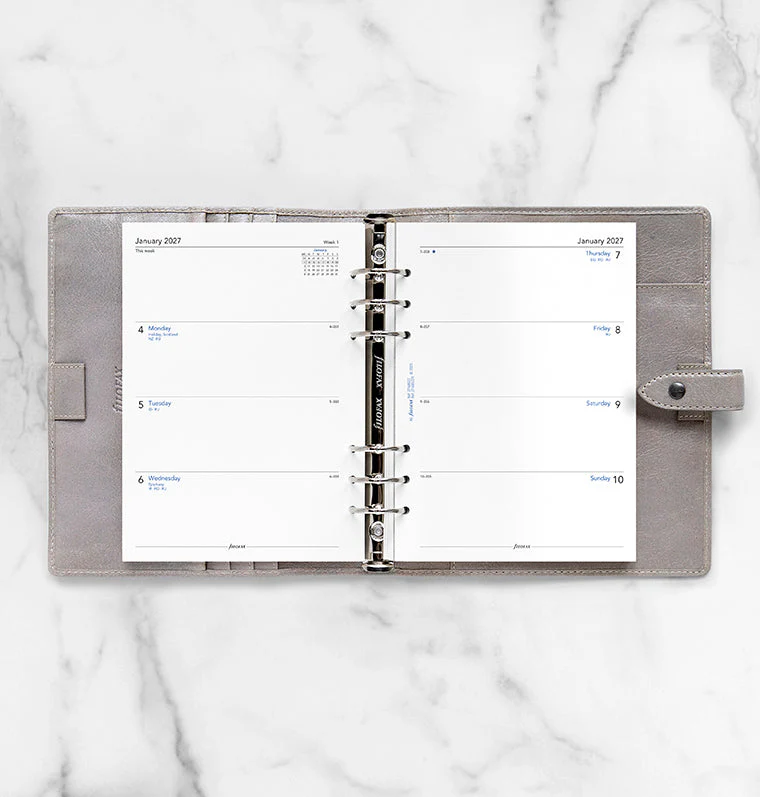 Week On Two Pages Diary - A5 2027 English - Image 3