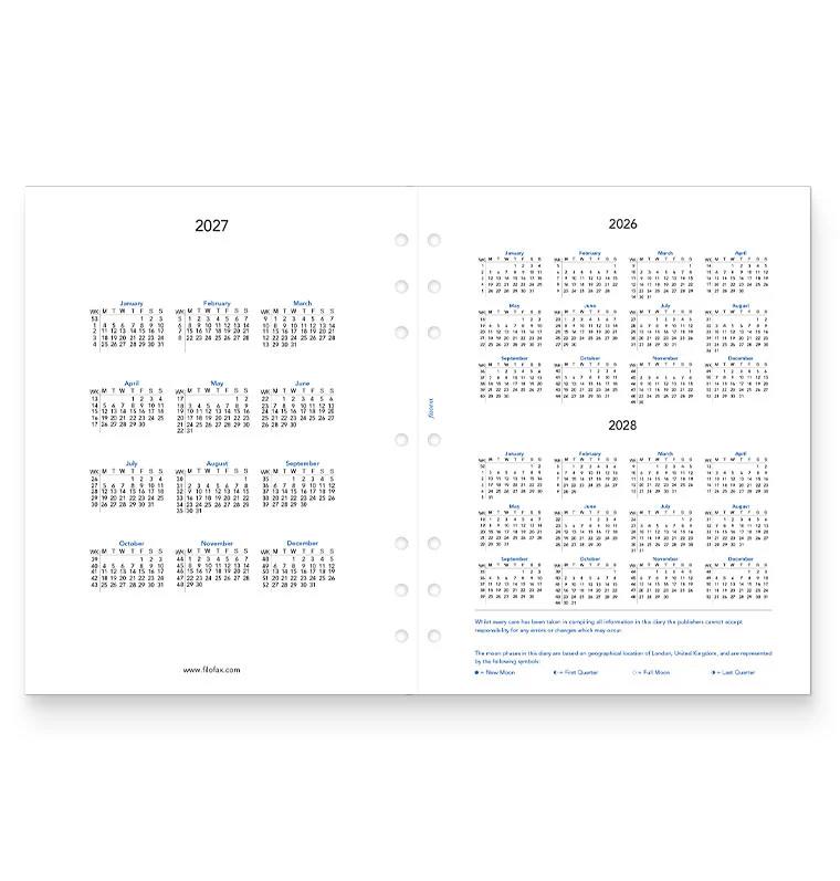 Week On Two Pages Diary - Letter 2027 English - Image 6