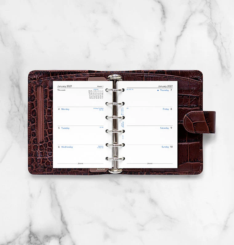 Week On Two Pages Diary - Pocket 2027 English - Image 3