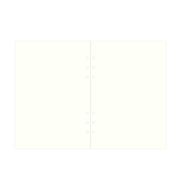 White (Off White) Plain Notepaper Refill - A5 - Image 4