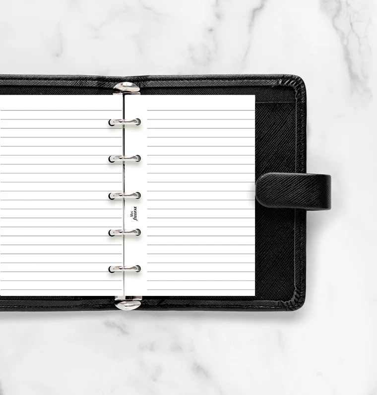 White Ruled Notepaper Refill - Mini - Image 2