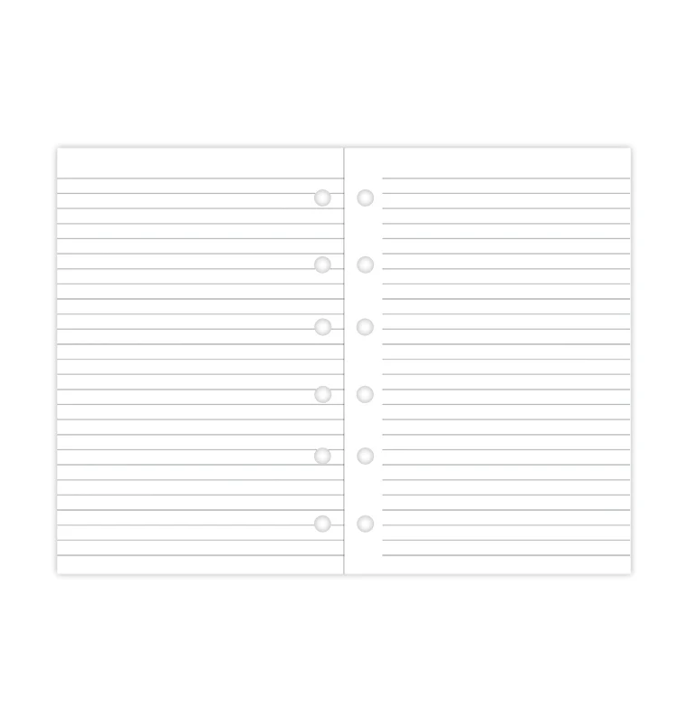 White Ruled Notepaper Refill - Pocket - Image 5